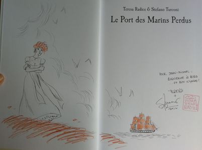 Dédicace de Teresa Radice et Stefano Turconi