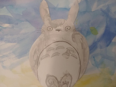 Totoro par Fusionnette, pour mes 41 ans