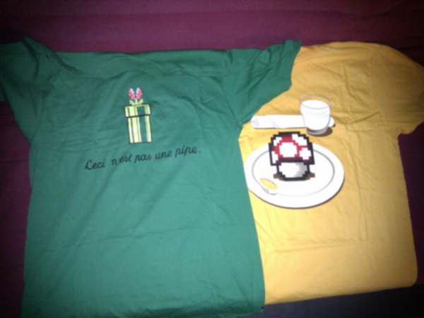 T-shirts Ceci n'est pas une pipe & Breakfast